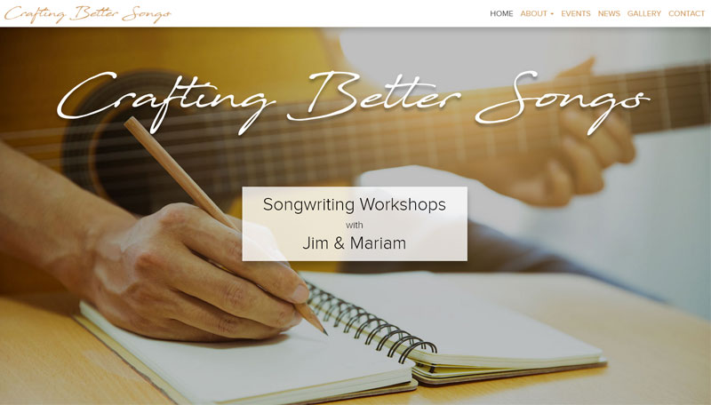 Website image for Crafting Better Songs