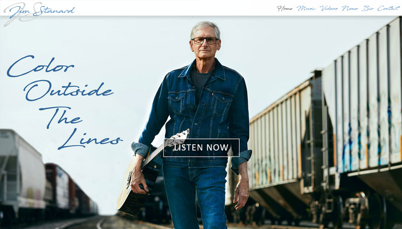 Website image for Jim Stanard Music